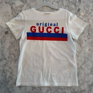 GUCCI BOYS LOGO TSHIRT 5Y